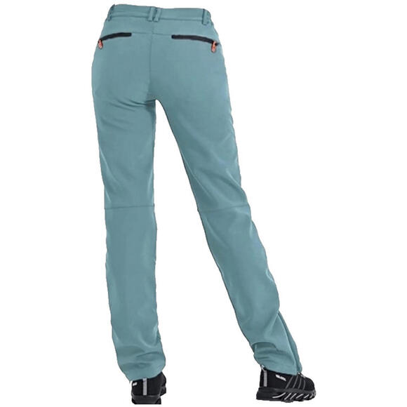 Postropaky Snow Ski Pants Waterproof Insulated Softshell Sky Blue Women 20 Short - Picture 2 of 9